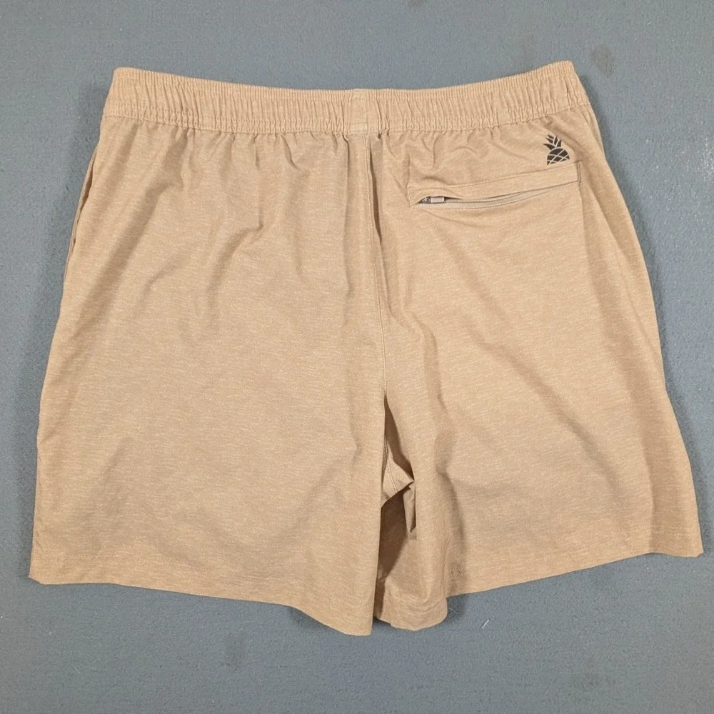 Chubbies Sport Shorts Mens Large Tan 5.5